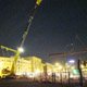 Строительство подземного торгового центра автокраном Liebherr LTM 1500