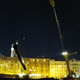 Строительство подземного торгового центра автокраном Liebherr LTM 1500