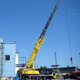 Строительство завода автокраном Liebherr LTM 1200