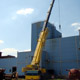 Строительство завода автокраном Liebherr LTM 1200