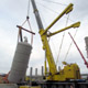 Строительство нефтеперерабатывающего завода автокраном Liebherr LTM 1500