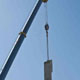 Монтаж башенных кранов автокраном Liebherr LTM 1200