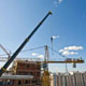 Монтаж башенных кранов автокраном Liebherr LTM 1200