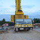 Автокран Liebherr LTM 1500 на сборке башенных кранов