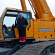 Автокран Liebherr LTR 1100 на реконструкции Дягилевской ТЭЦ (Рязанская область)