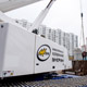 Гусеничный кран Liebherr LTR 1100 на реконструкции Можайского шоссе