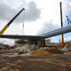 Установка на постамент самолета Ил-62 в Шереметьево (автокраны Liebherr LTM 1350 и LTM 1500)
