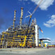 Реконструкция Тобольского нефтехимического комбината, кран Liebherr LTM 1500 